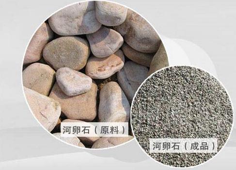 河卵石制砂設(shè)備三種主機設(shè)備比較