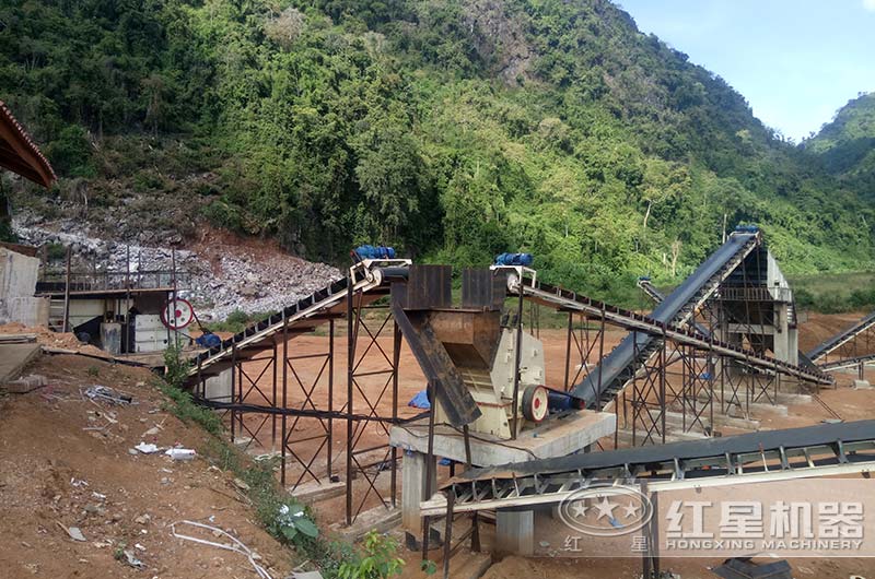 老撾客戶破碎生產線 老撾客戶破碎生產線