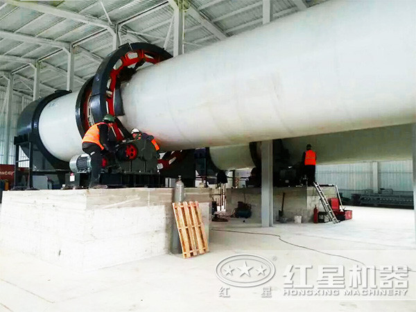 螢石粉烘干機(jī)客戶(hù)現(xiàn)場(chǎng)