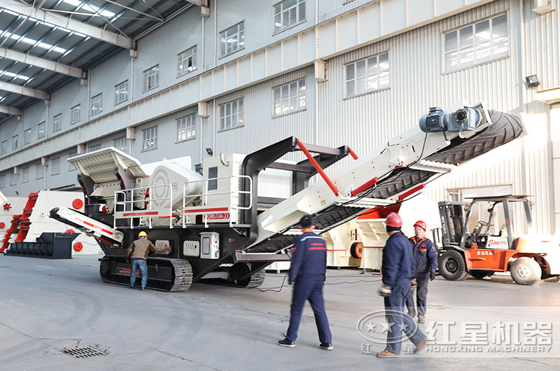 履帶式移動破碎機(jī)